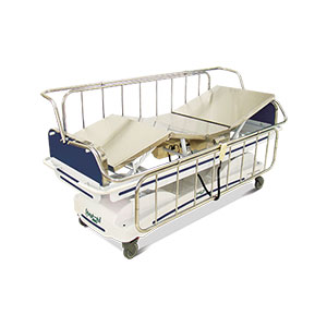 CAMA DE RECUPERAÇÃO E-U.T.I. 4 MOTORES COM LEITO INOX