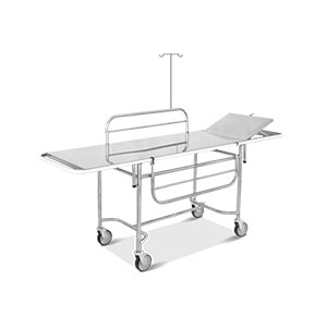 CARRO MACA HOSPITALAR INOX