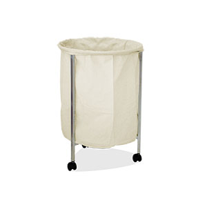 COLETOR DE ROUPAS (HAMPER) EM AÇO INOXIDÁVEL