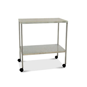 MESA AUXILIAR TOTALMENTE EM AÇO INOXIDÁVEL