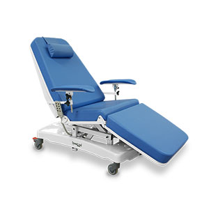 CADEIRA PARA HEMODIÁLISE E COLETA DE SANGUE MOTORIZADA