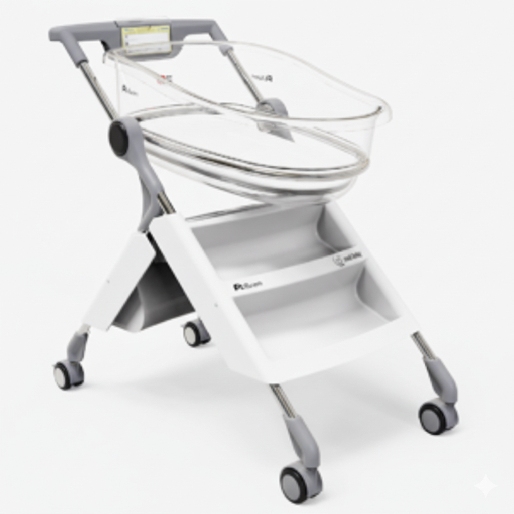 BERCINHO OVAL BABY - CROMADO